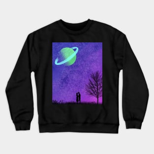 Love under the moonlight Crewneck Sweatshirt